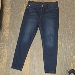 Classic Dark Blue Women's Skinny Jeans